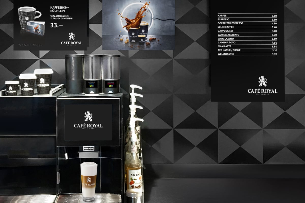 Café Royal: un café suisse de première qualité