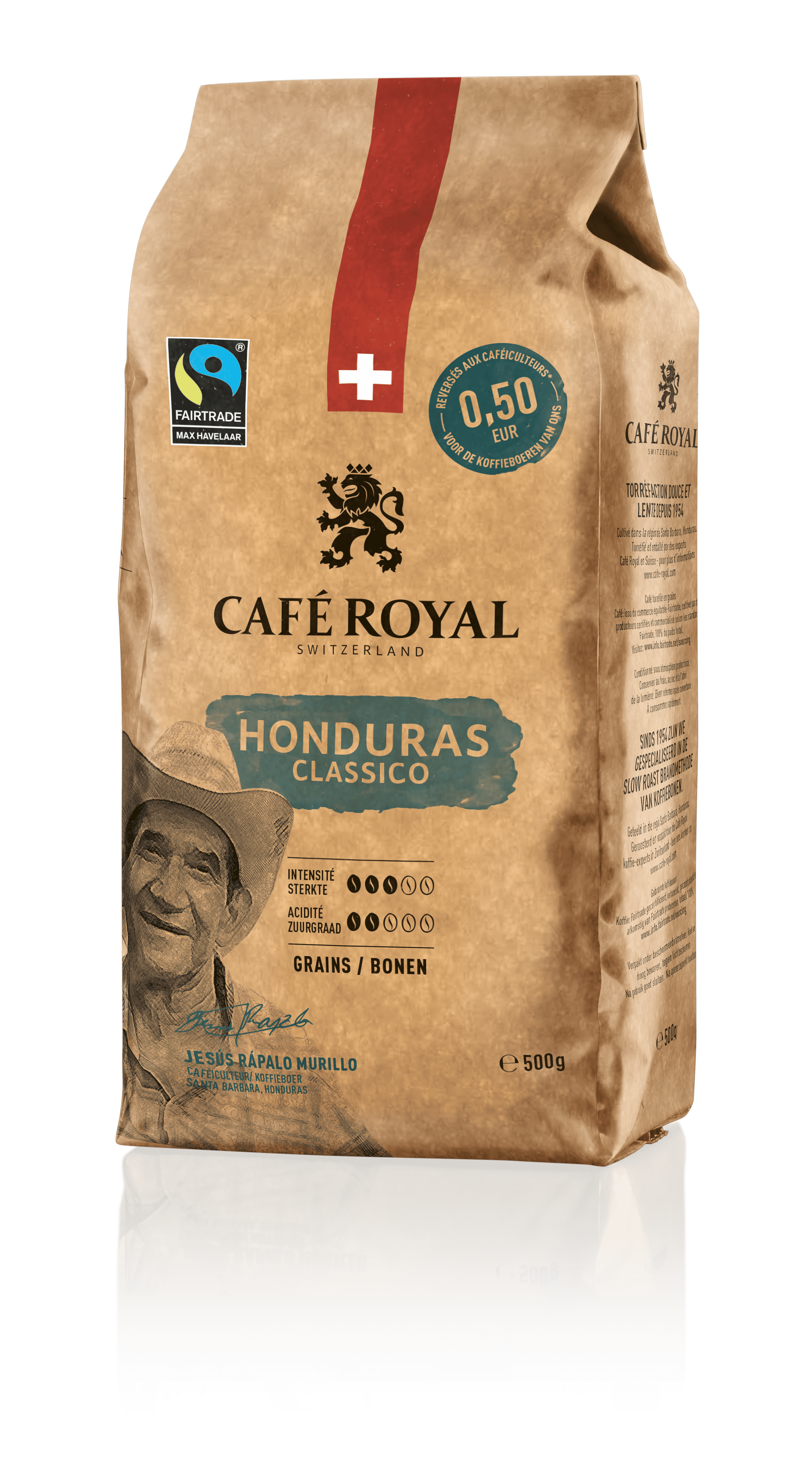 Café Honduras Classico 500 grammes café en grains de Café Royal