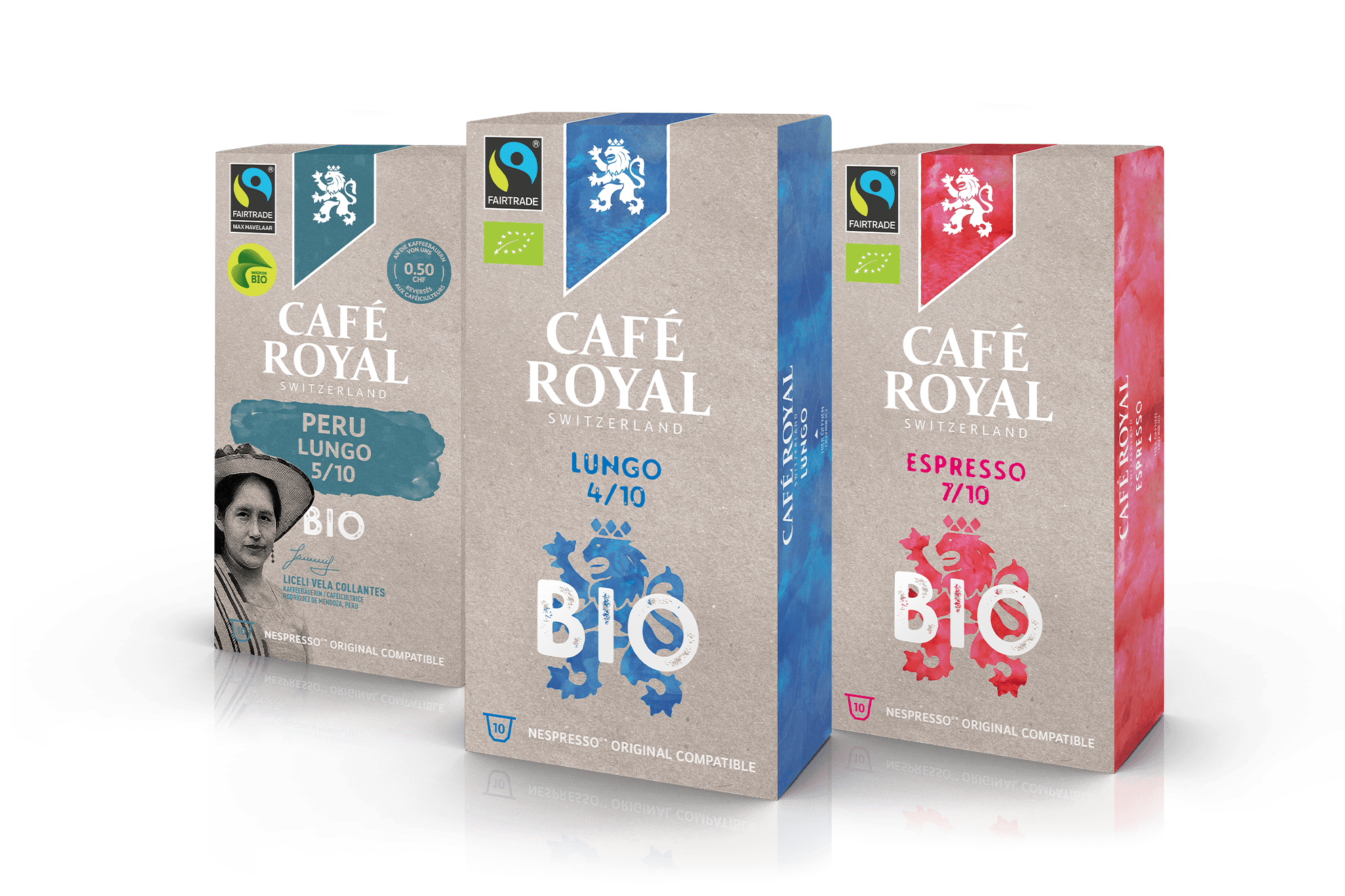 Kaffee Fair & Organic Edition Nespresso kompatibel von Café Royal