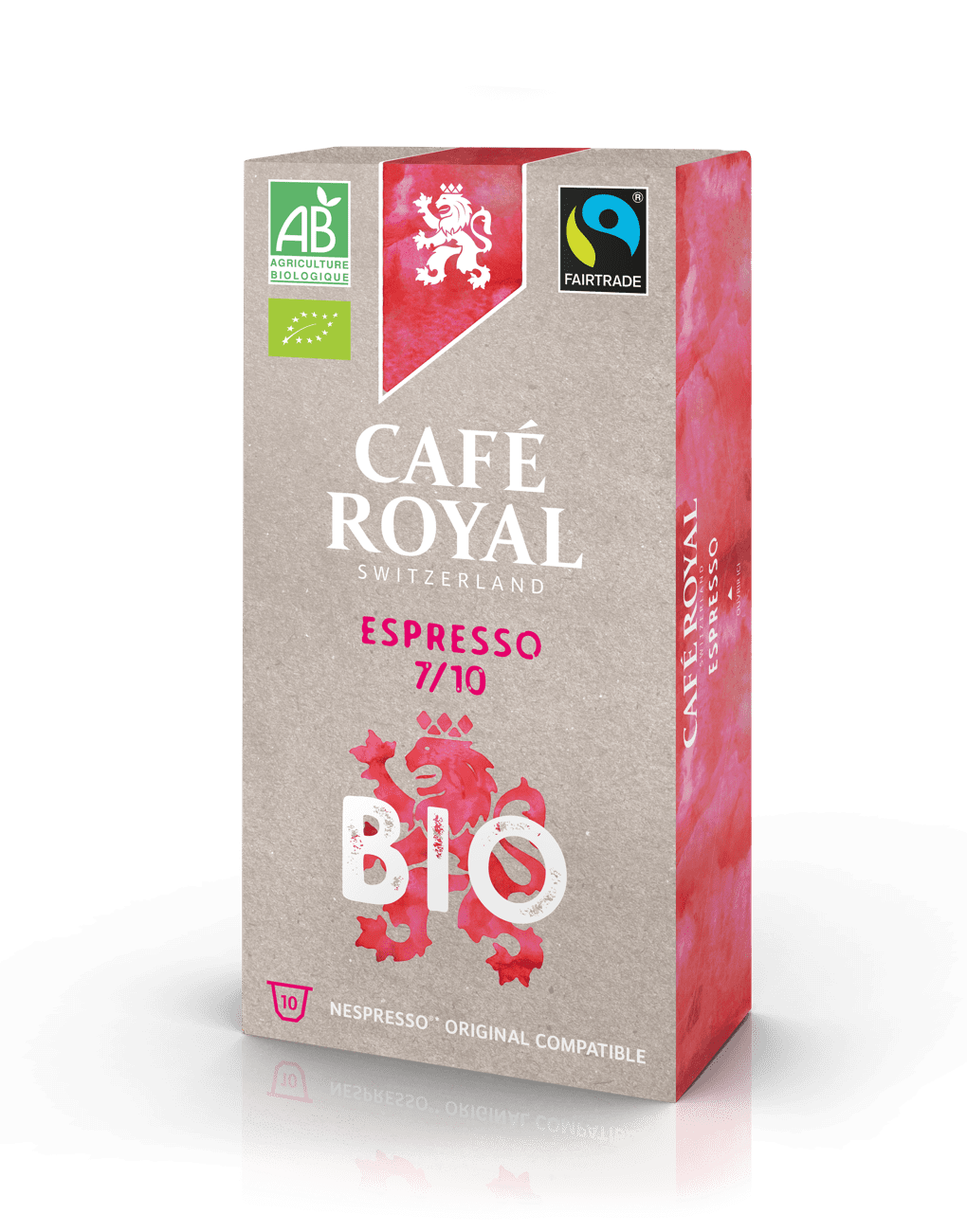 Bio Espresso 10 capsules de café compatibles Nespresso de Café Royal