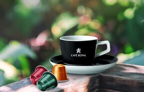▷ Vanille - Kaffeekapseln aus Aluminium mit Vanillegeschmack - 100%  kompatibel mit Nespresso®* - Café Royal