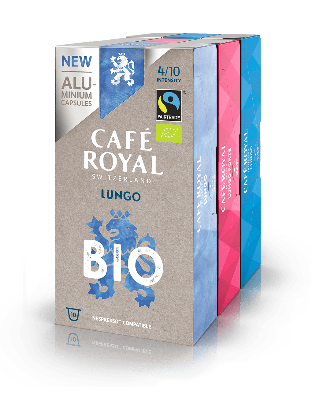 Bio Lungo Selection koffiecapsules Nespresso compatibel van Café Royal