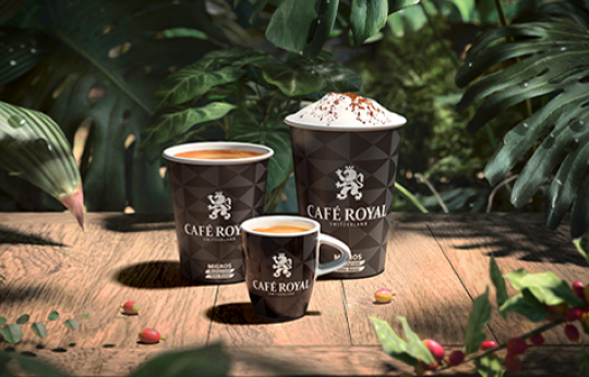 ▷ Hazelnut - Capsules de café au goût de noisette en aluminium -  Compatibles à 100 % avec Nespresso®* - Café Royal