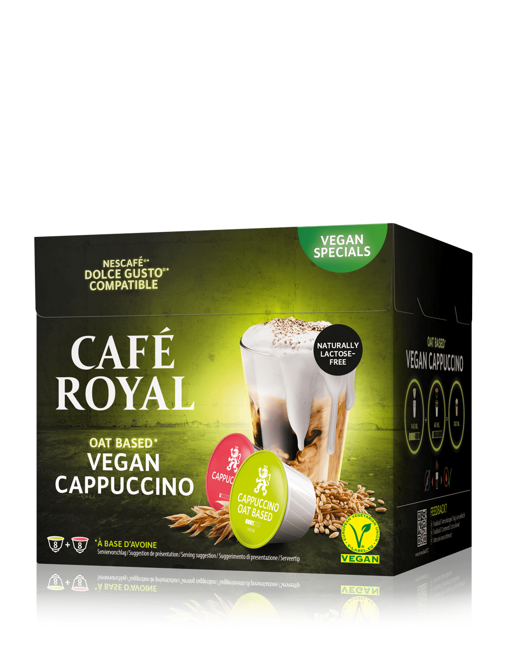 Café Royal Cappuccino Oat/ Soja 16caps