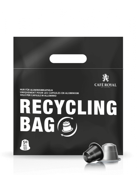 Café Royal sac de recyclage