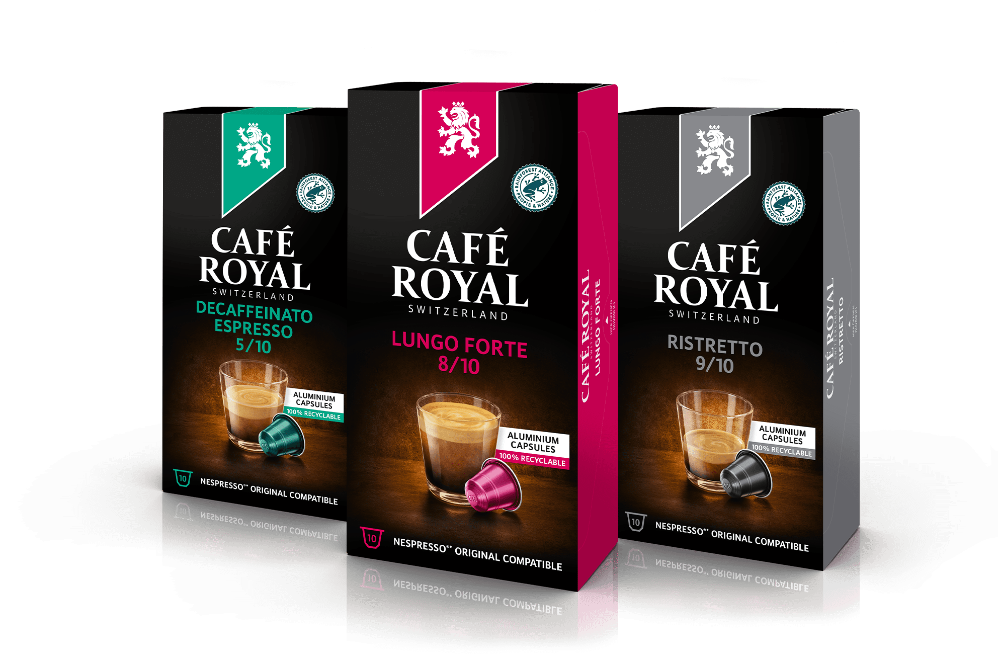 Kaffee Classic Kaffeekapseln Nespresso kompatibel von Café Royal