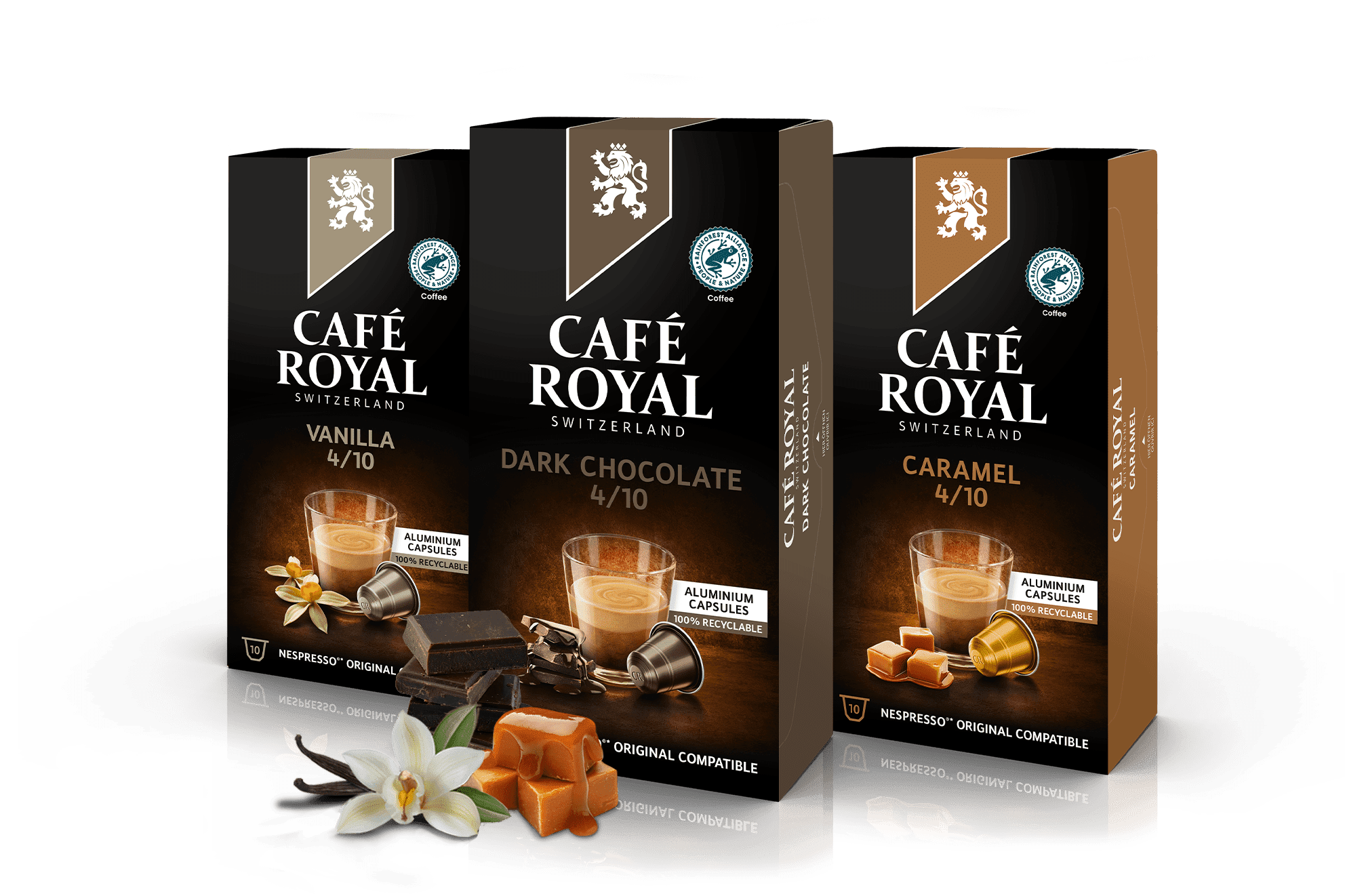 Kaffee Flavoured Edition Nespresso Professional kompatibel von Café Royal