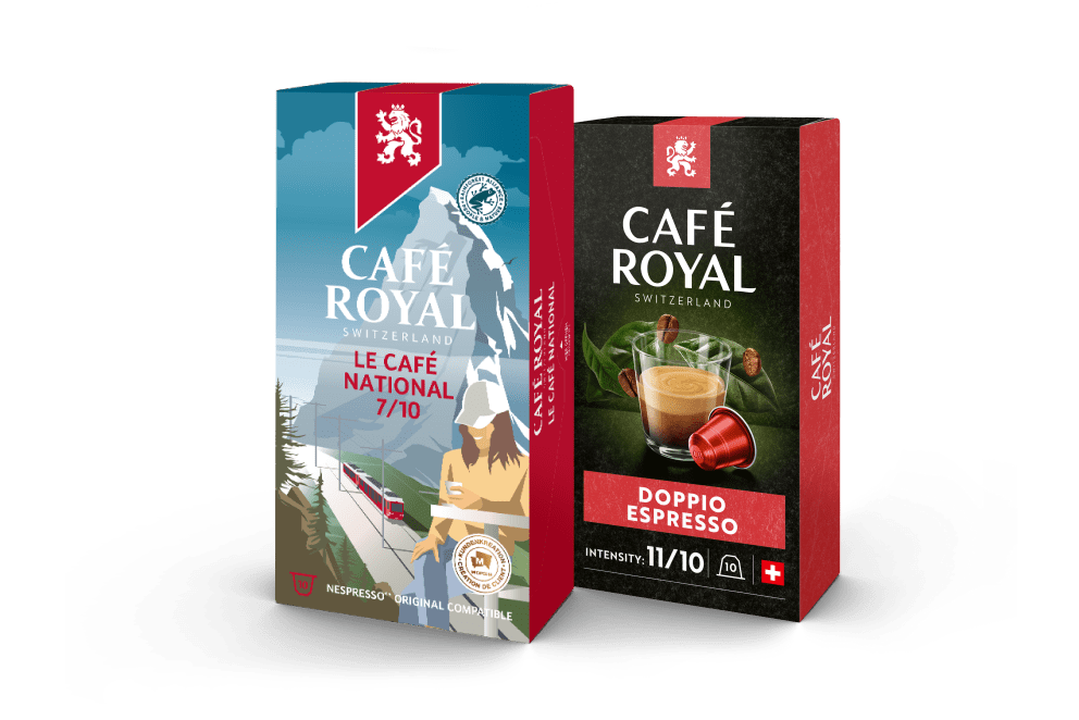 ▷ Special Editions - Capsules de café en aluminium - Variétés hors du  commun - Compatibles à 100% avec Nespresso®* - Café Royal