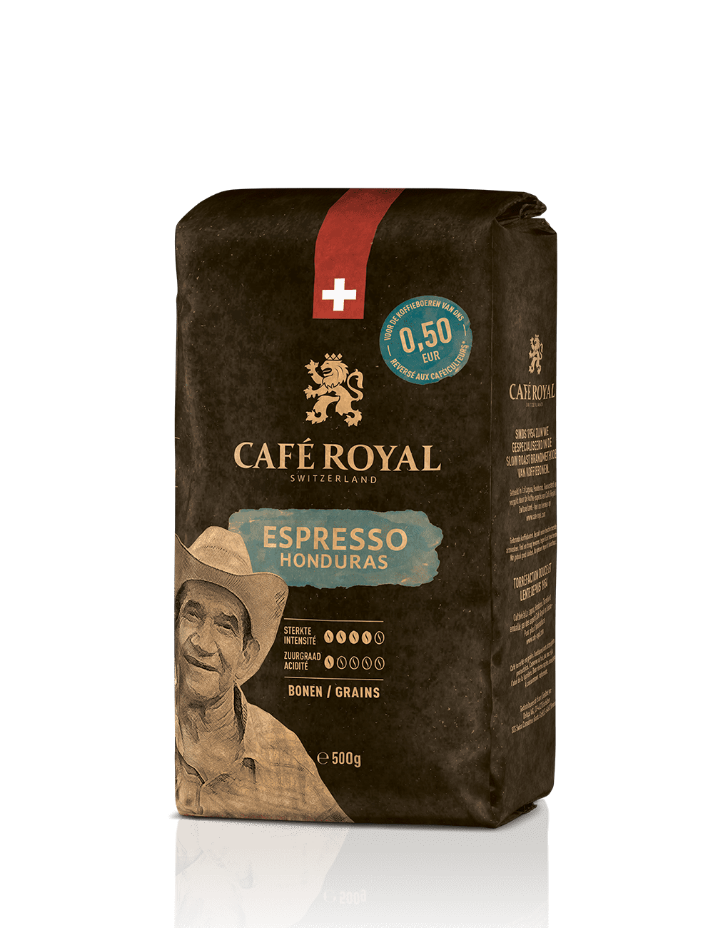 Hunduras Espresso 500 gram bonen koffie van Café Royal